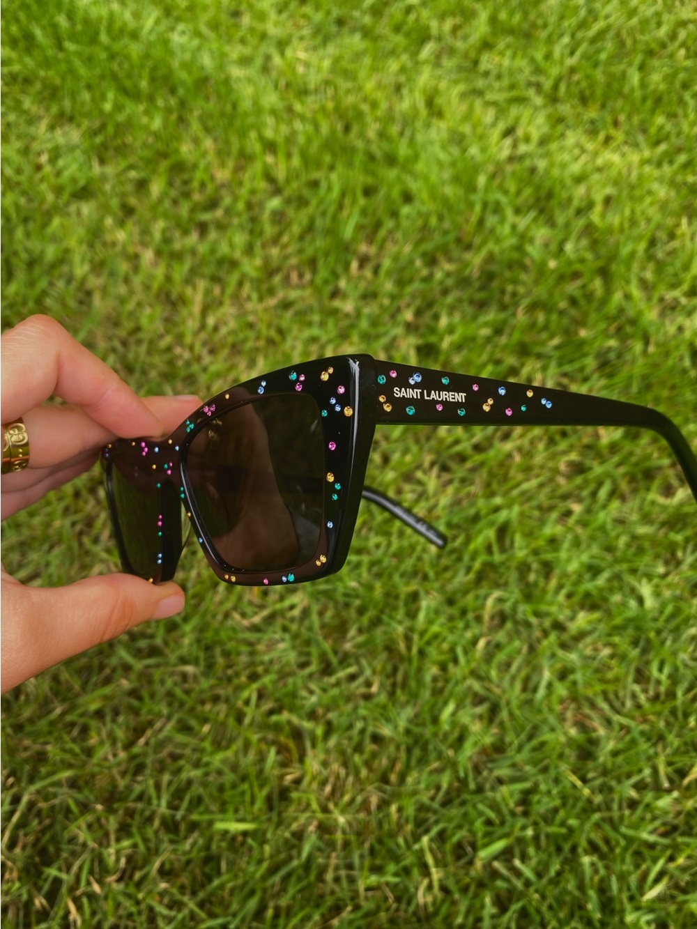 SAINT LAURENT Limited Edition Mica Sunglasses